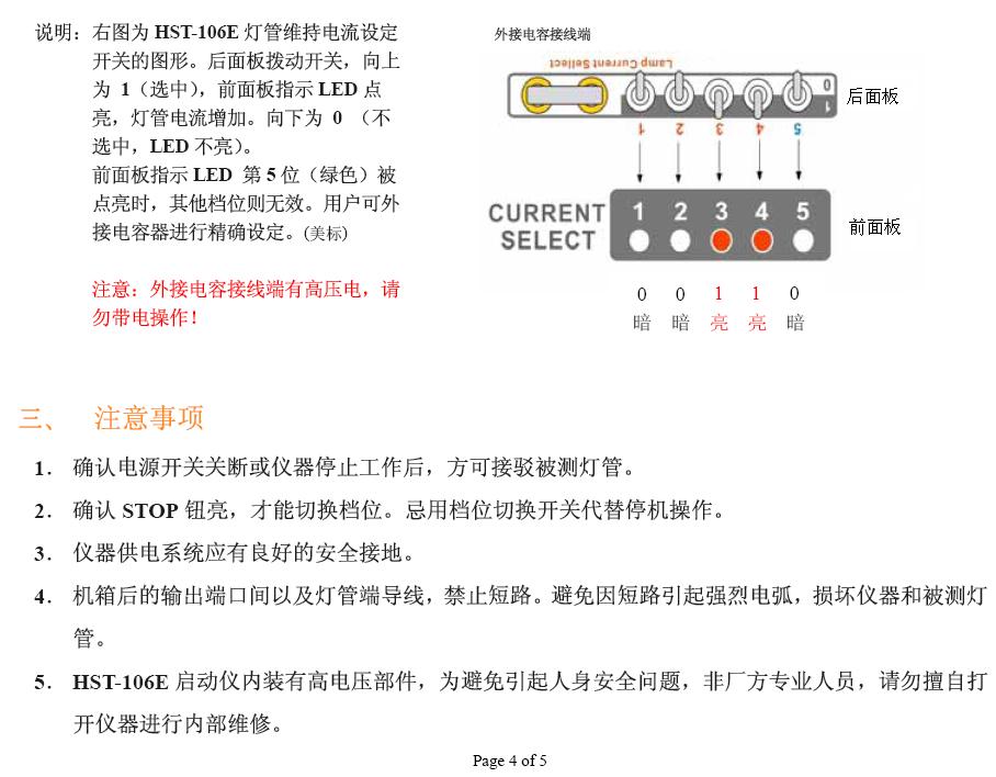 HST-106E product demo